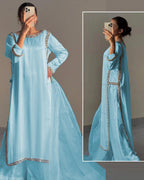Elegant Stylish Lace 3 PC Dress