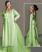 Elegant Stylish Lace 3 PC Dress